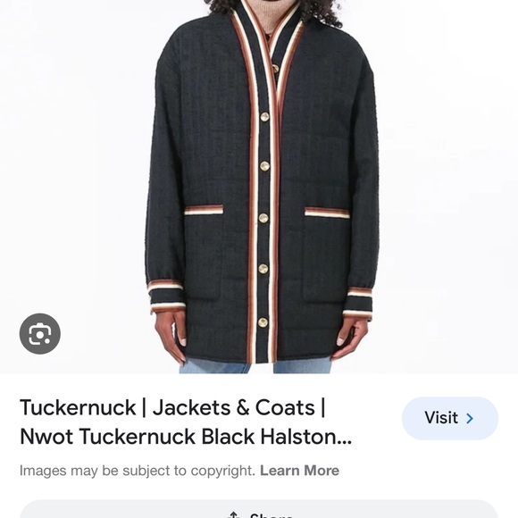 Tuckernuck Jackets & Blazers - Tuckernuck  Black Halston Coat